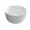 Aqua Eden 52.31 L, 51.19 W, Matte White, Solid Surface White Stone VRTRO515224 - alternate 4